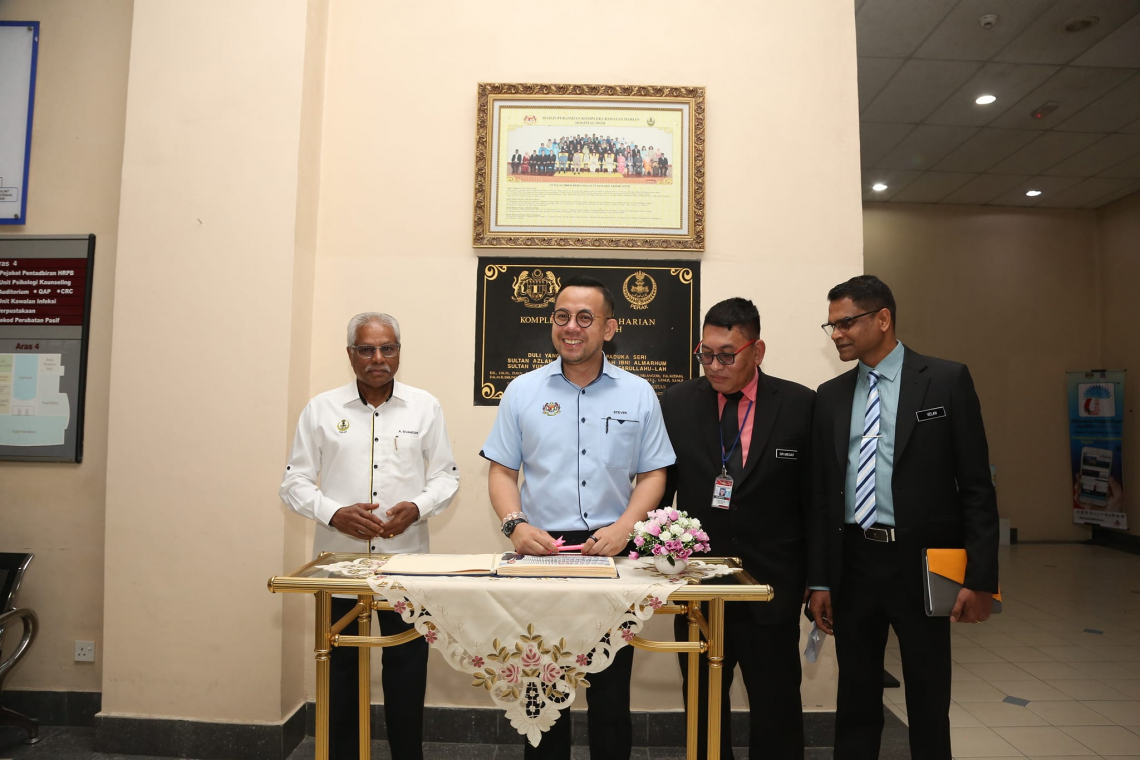 Sesi Lawatan Tapak Ke Projek Inisiatif Keutamaan Kerajaan Negeri Di Perak